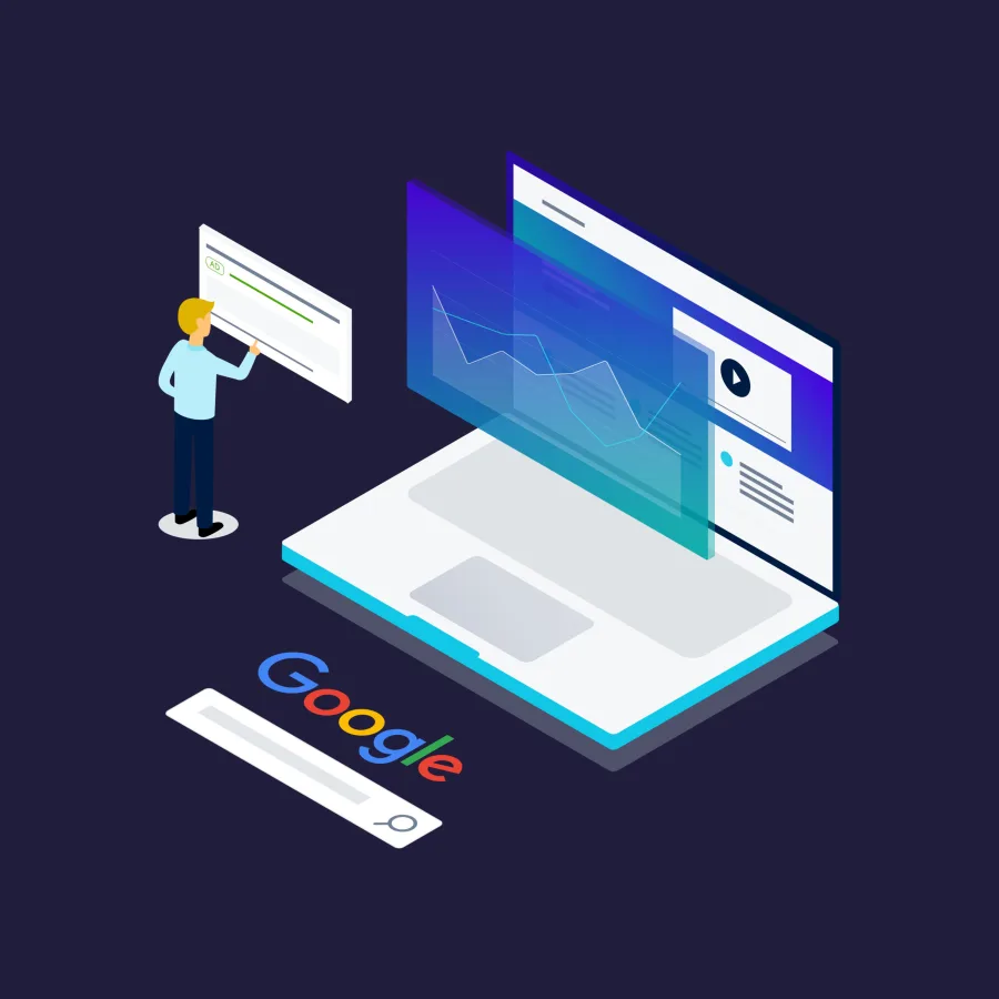 Илюстрация: реклама в Google