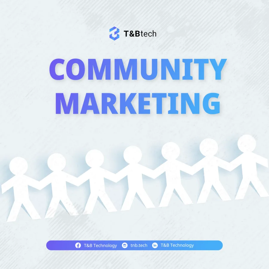 Community marketing: верига от хартиени човечета, хванати за ръце