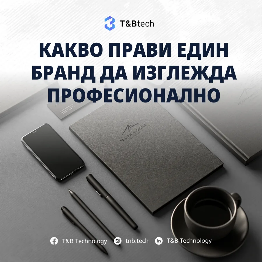 Какво прави един бранд да изглежда професионално