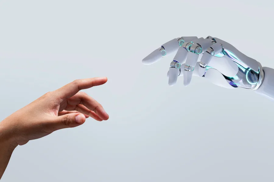 AI with person
