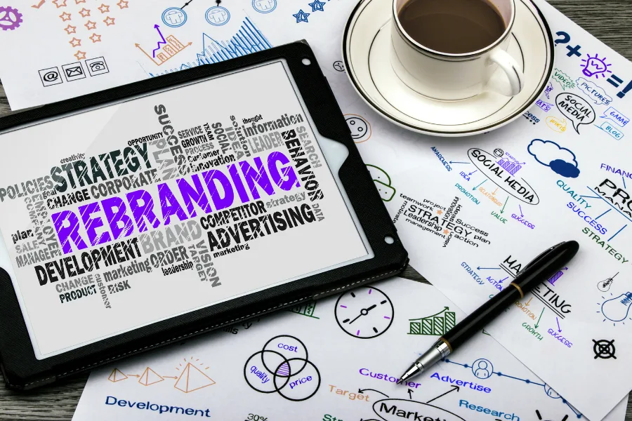 Rebranding documents