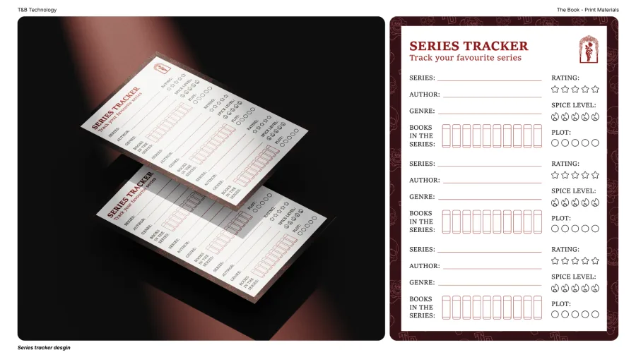 The Book: a Series Tracker for the books read in a series