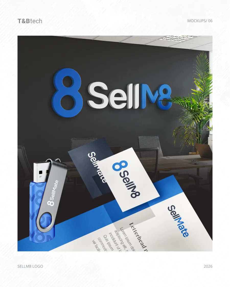 Лого дизайн за SellM8
